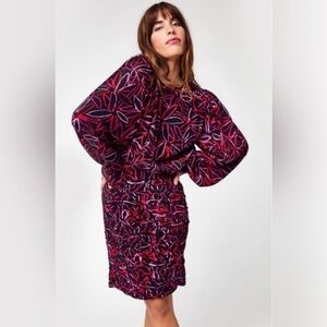 Essentiel Antwerp Afford gathered dress NWT